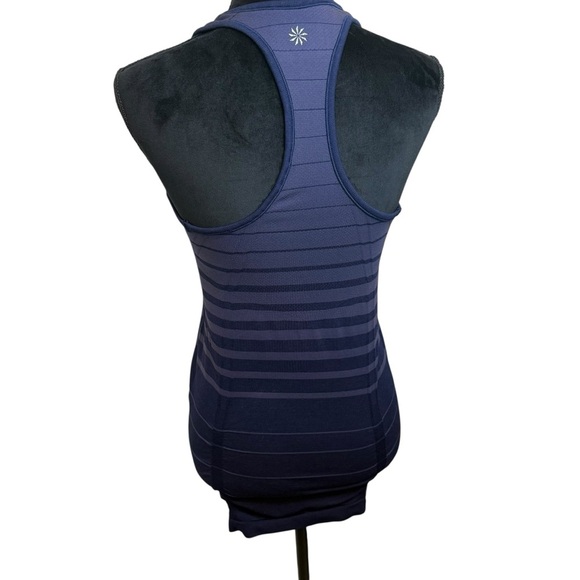 Athleta | Fastest Track Tank Top | Gradient Deep Blue / Purple | Sz S - Picture 5 of 7